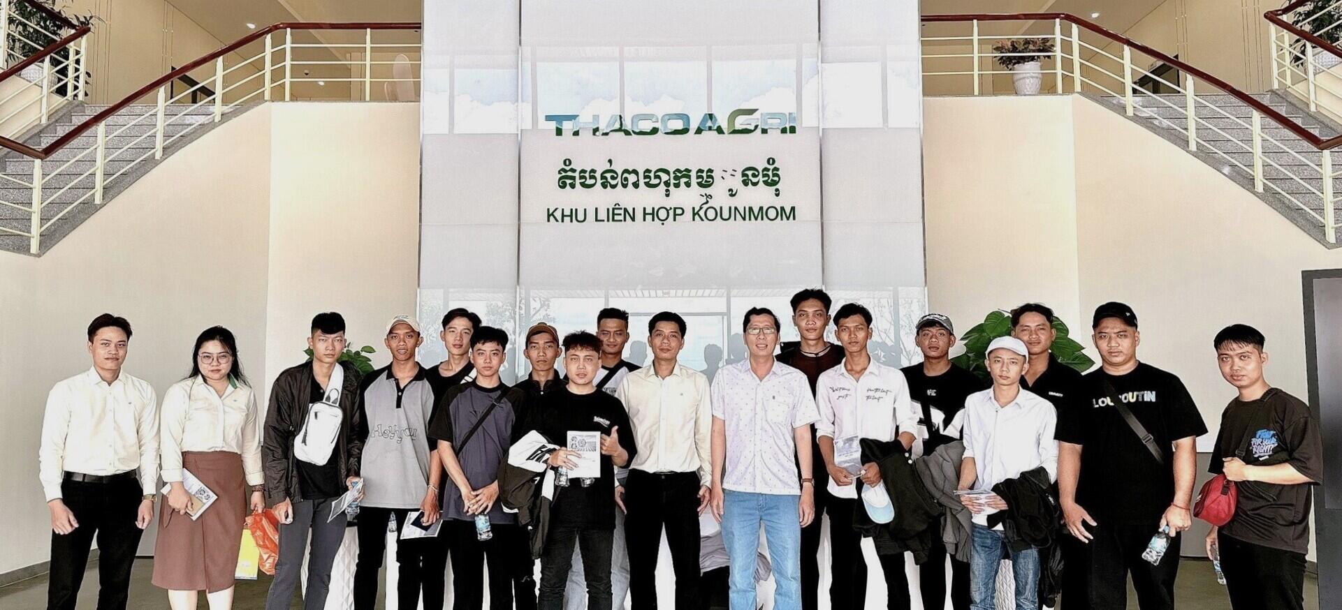 THACO AGRI tạo cơ hội thực tập cho sinh viên Trường Đại học Trà Vinh